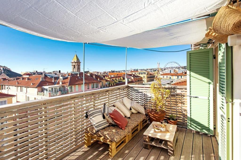 #9 Opera'S Duplex Panoramic Sea View Terrace & Ac 1Min To Beach Nice Exterior photo